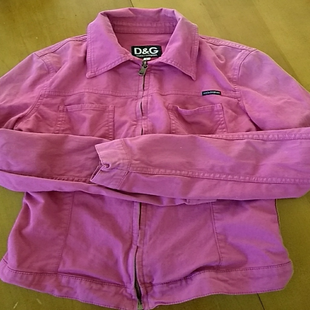 Pink jean jacket *Last Chance*